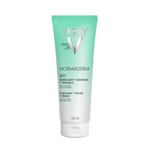 Normaderm 3 em 1 com 125ml + 6ml Gratis Normaderm Skin Corrector Vichy