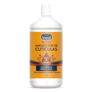 Amolecedor de Cutículas Ideal c/ Óleo de Argan 1 Litro