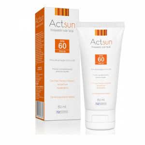 Protetor Solar Actsun Facial Fps60 com 60ml