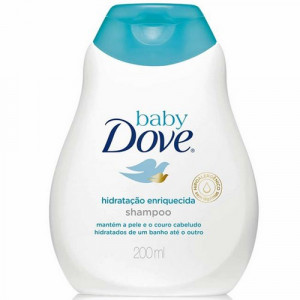 Shampoo Baby Dove Hidratação Enriquecida 200ml