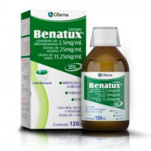 Benatux Xarope Sabor Menta 120ml