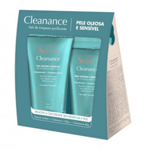 Kit Avène Cleanance Gel de Limpeza 150g + 40g