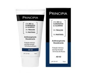 Antitranspirante Desodorante Principia AD-02 com 70ml