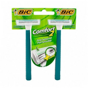 Aparelho Bic Comfort Twin Pele Sensível 2 unidades