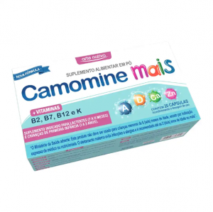 Camomine Mais Suplemento Alimentar com 20 Cápsulas 