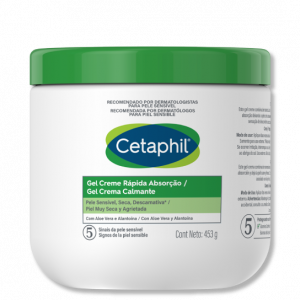 Cetaphil Gel Creme Calmante Corporal Sem Fragrância 453g