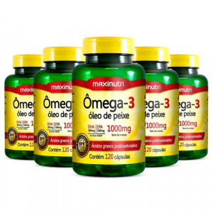 Combo Ômega 3 1000mg - 600 Cápsulas