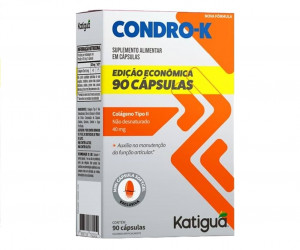 Condro-K Colágeno Tipo II Katiguá com 90 Cápsulas