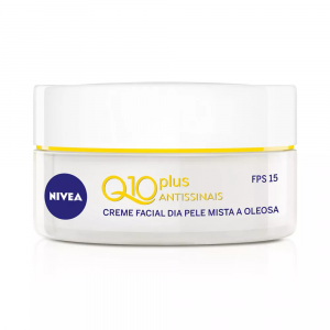 Creme Facial Nivea Q10 FPS 15 Dia Plus Antissinais 52g