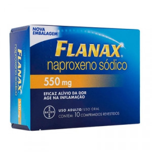 Flanax 550mg com 10 Comprimidos