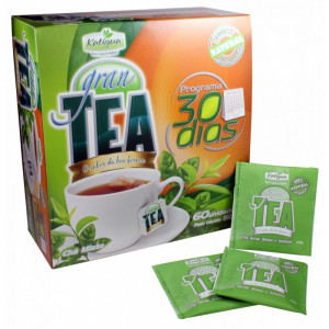 Gran Tea 30 dias 60 sachês Katigua