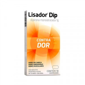 Lisador Dip com 10 Comprimidos