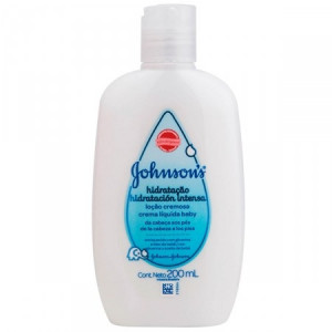 Loção Cremosa Johnson's Baby Hidratação Intensa 200ml