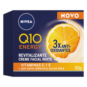 Nivea Creme Facial Q10 Energy Revitalizante Noite 50g