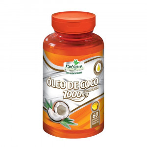 Óleo de Coco 1000mg com 60 Cápsulas