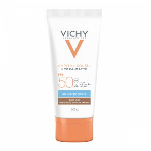 Vichy Capital Soleil Hydra-matte FPS 50 Cor 4.0 Toque Seco 30g