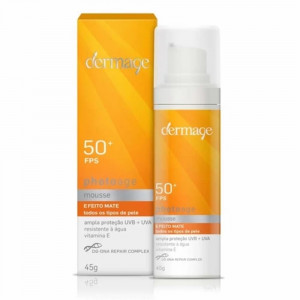 Protetor Solar Photoage Mousse FPS 50+ Dermage 45g