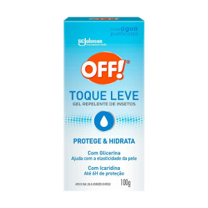 Repelente de Insetos OFF Toque Leve Gel com Icaridina 100g