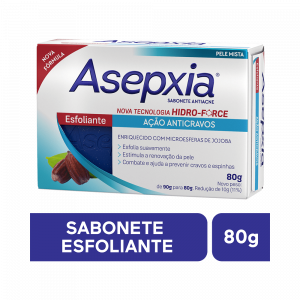 Asepxia Sabonete Esfoliante 80g