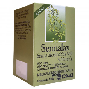 Sennalax 8,89mg/g Geléia 100g