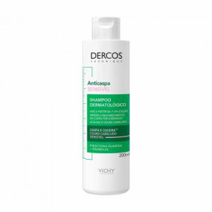 Shampoo Dercos Anticaspa Sensível Vichy 200ml