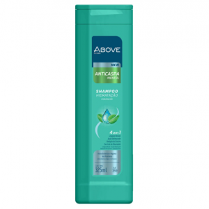 Shampoo Anticaspa Above Men 4 em 1 Mentol 325ml