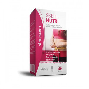 Sbell Nutri Emagrecedor 500mg - 60 cápsulas 